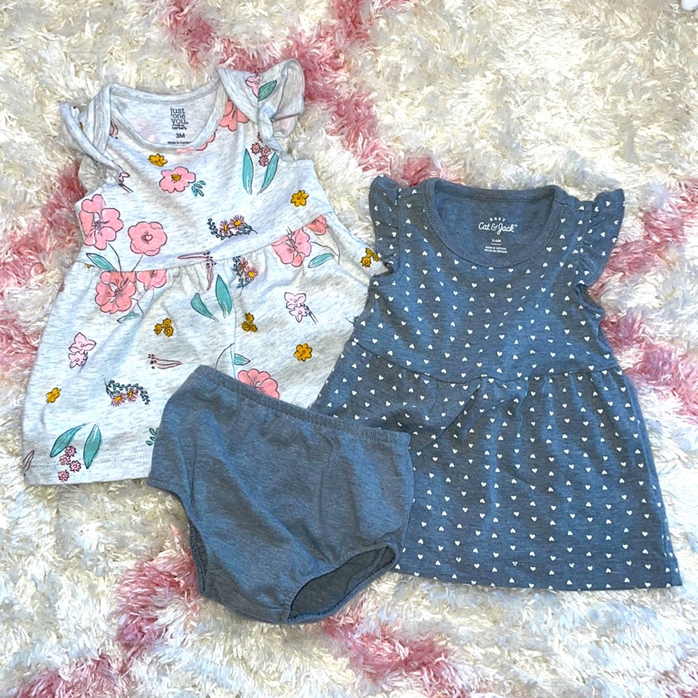 Baby girl dresses 3-6 months